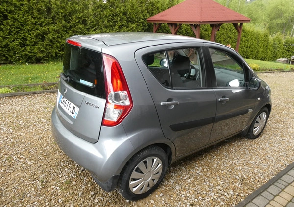 Suzuki Splash cena 21900 przebieg: 70299, rok produkcji 2012 z Boguchwała małe 154
